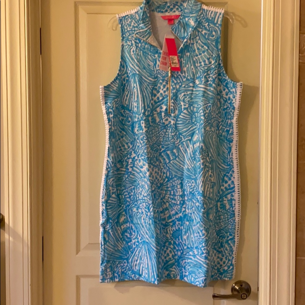 Lilly Pulitzer sleeveless skipper dress.